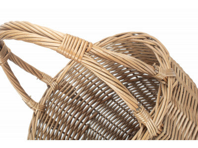 Basket, ROUND KINDLING SHOPPER