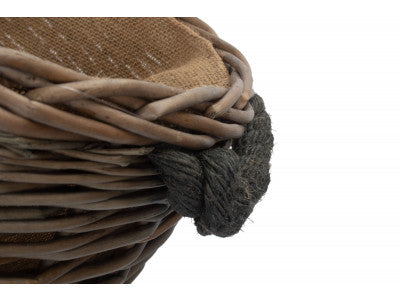 Basket, MEDIUM OVAL LOG BASKET