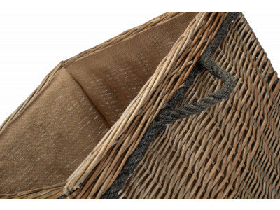 Basket, SIZE 3 ANTIQUE WASH SQUARE STORAGE BASKET