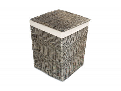 Basket, LARGE SQUARE LAUNDRY BASKET with WHITE LINING