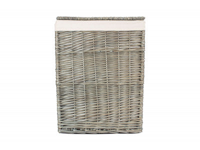 Basket, LARGE SQUARE LAUNDRY BASKET with WHITE LINING