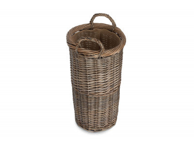 Basket, SMALL ANTIQUE WASH UMBRELLA STAND