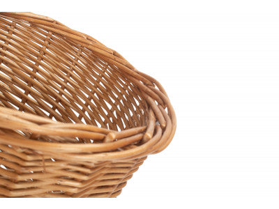 Basket, LIGHT STEAMED WASTE PAPER BIN