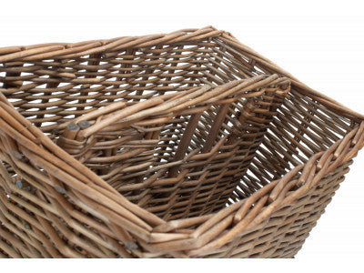 Basket, TALL ANTIQUE WASH MAGAZINE RACK