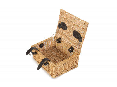 "Basket, 10" WICKER HAMPER"