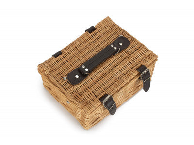 "Basket, 10" WICKER HAMPER"