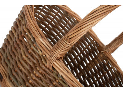 Basket, SIZE 1 OVAL UNPEELED SHOPPER