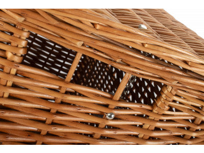 "Basket, 24" DOUBLE STEAMED CHEST HAMPER"