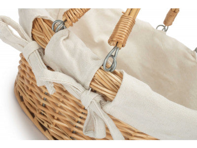 Basket, SMALL SWING HANDLE SHOPPER with WHITE LINING