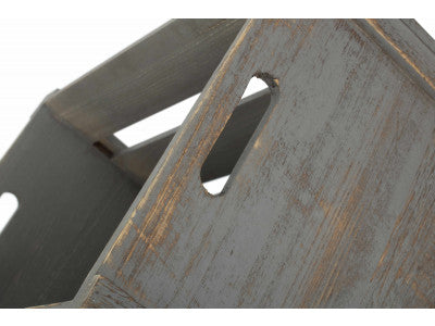 Basket, LARGE DEEP VINTAGE CRATE