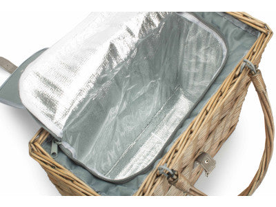 Basket, GREY CHILLER BASKET and PICNIC BLANKET