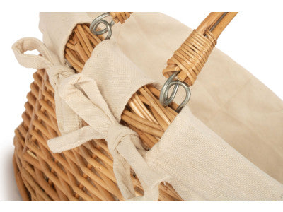 Basket, LARGE SWING HANDLE SHOPPER with WHITE LINING