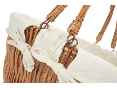 Basket, CHATSWORTH MARKET BASKET with WHITE LINING