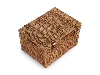Basket, LARGE LIGHT STEAMED WINDSOR HAMPER