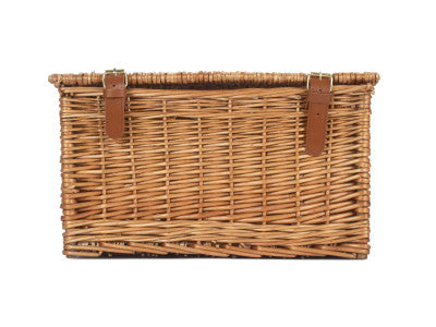 Basket, LARGE LIGHT STEAMED WINDSOR HAMPER