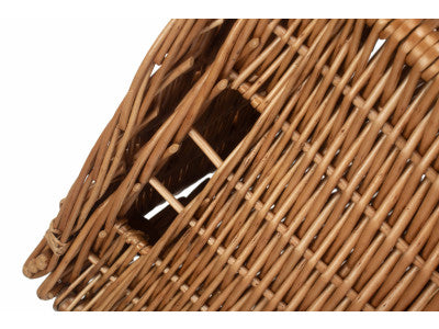 Basket, LARGE LIGHT STEAMED WINDSOR HAMPER