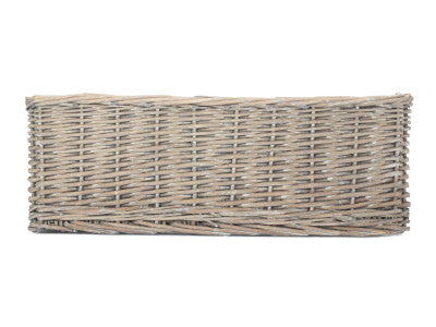 Basket, EXTRA LARGE GREY WASH FINISH TRAY