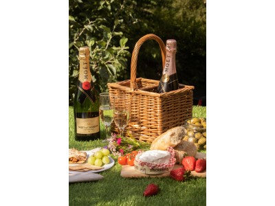 Basket, DOUBLE STEAMED 2 BOTTLE WINE CARRIER
