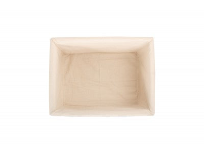 Basket, EXTRA LARGE WHITE WASH STORAGE BASKET with WHITE LINING