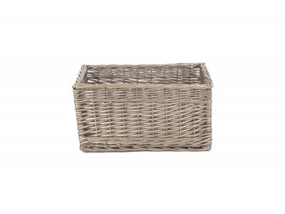 Basket, LARGE ANTIQUE WASH STORAGE BASKET