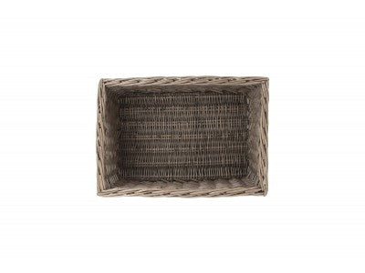 Basket, LARGE ANTIQUE WASH STORAGE BASKET