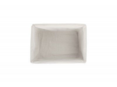 Basket, LARGE ANTIQUE WASH STORAGE BASKET with WHITE LINING