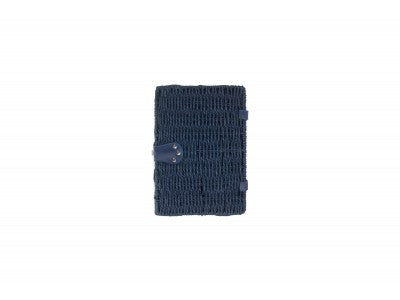 Basket, SMALL BLUE PAPER ROPE HAMPER