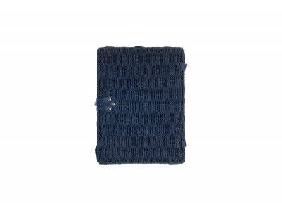 Basket, LARGE BLUE PAPER ROPE HAMPER