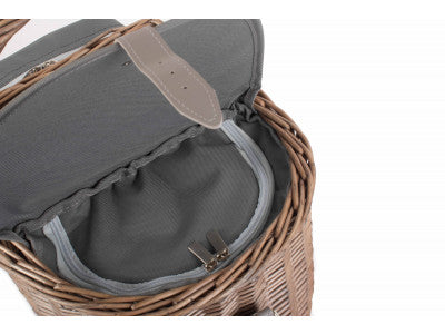 Basket, 2 BOTTLE BEACH HAMPER
