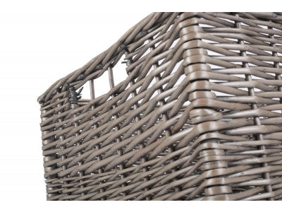 Basket, SQUARE ANTIQUE WASH STORAGE SOLUTION