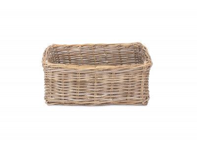 Basket, EXTRA LARGE SHALLOW RATTAN RECTANGULAR BASKET
