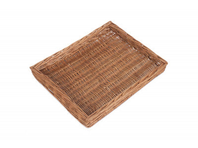 Basket, LIGHT STEAMED FLAT TRAY