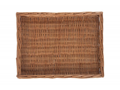 Basket, LIGHT STEAMED FLAT TRAY