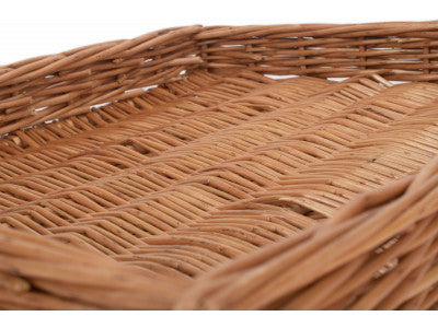 Basket, LIGHT STEAMED FLAT TRAY