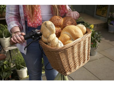 Basket, HERITAGE RECTANGULAR BIKE BASKET