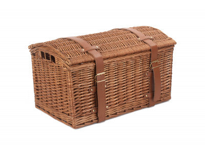 Basket, SMALL LIGHT STEAMED DOMED STORAGE HAMPER