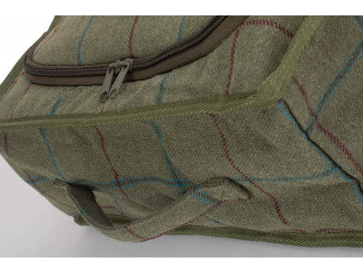 Basket, GREEN TWEED COOLER BAG