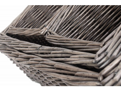 Basket, ANTIQUE WASH FINISH TRAY SET 4 - NO LINING