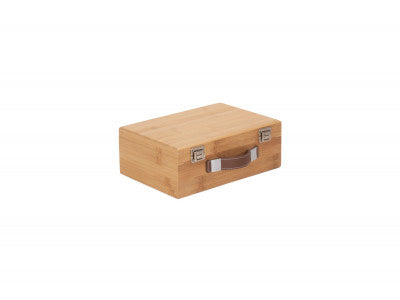 "Basket, 13" SMALL LUXURY BAMBOO BOX"