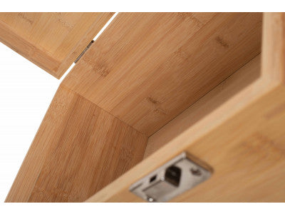 "Basket, 16" LARGE LUXURY BAMBOO BOX"