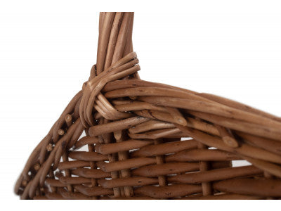 Basket, LIGHT STEAMED GARDEN TRUG