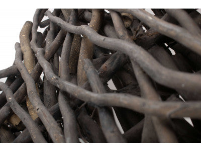 Basket, LARGE RUSTIC WILLOW HEART