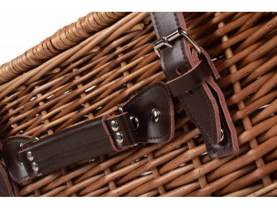 "Basket, 16" DOUBLE STEAMED HAMPER"