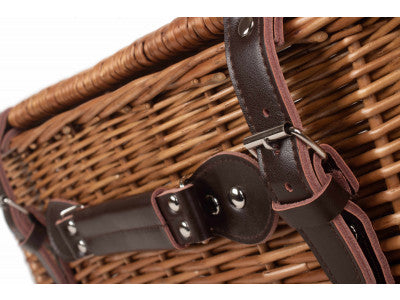 "Basket, 18" DOUBLE STEAMED HAMPER"