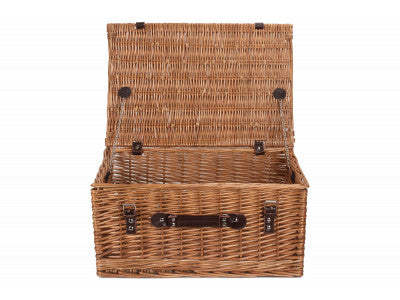 "Basket, 20" DOUBLE STEAMED HAMPER"