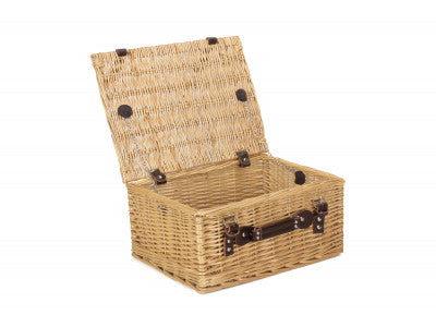 "Basket, 16" BUFF HAMPER"
