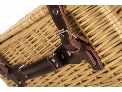 "Basket, 16" BUFF HAMPER"