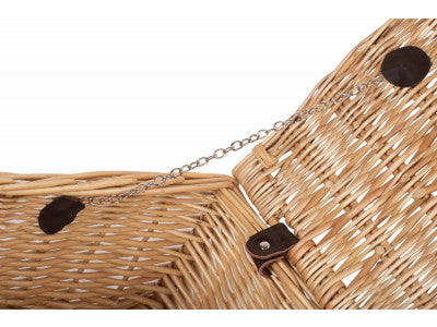 "Basket, 16" BUFF HAMPER"