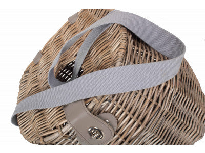 Basket, ANTIQUE WASH FISHING CREEL