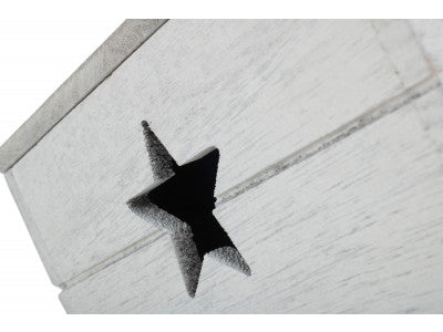 Basket, SMALL VINTAGE STAR CUT OUT BOX